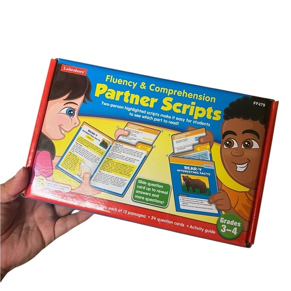 Lakeshore fluency and comprehension Partner Scripts for Grades 3-4 - Picture 1 of 7